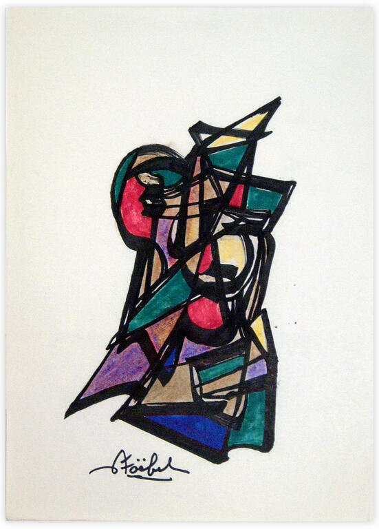 Catalogue raisonné, Edgar Stoëbel, abstract — 