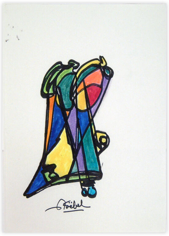 Catalogue raisonné, Edgar Stoëbel, abstract — 