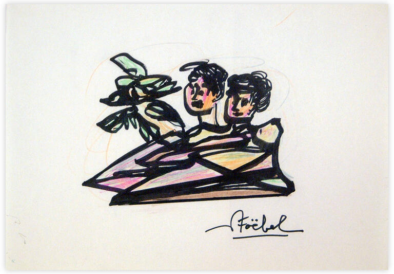 Catalogue raisonné, Edgar Stoëbel, 2 characters — 