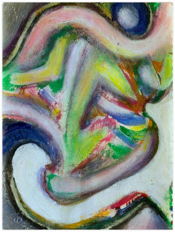 Catalogue raisonné, Jean-Jacques Lebel, Sans titre (fesses) - 