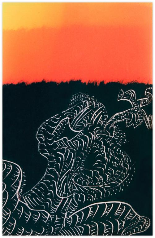 Catalogue raisonné, Jean-Jacques Lebel, Sans titre (ciel orange) -