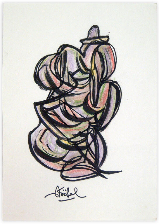 Catalogue raisonné, Edgar Stoëbel, abstract — 