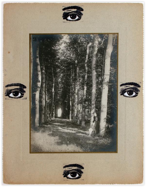 Catalogue raisonné, Jean-Jacques Lebel, Sans titre (yeux) -