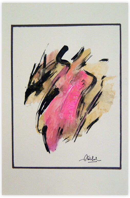 Catalogue raisonné, Edgar Stoëbel, abstract graphic — 