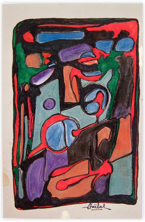 Catalogue raisonné, Edgar Stoëbel, abstract - (nulle série) — 