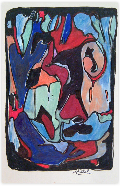 Catalogue raisonné, Edgar Stoëbel, abstract — 