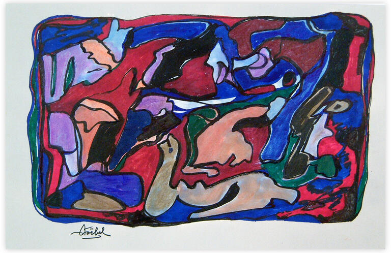 Catalogue raisonné, Edgar Stoëbel, abstract — 