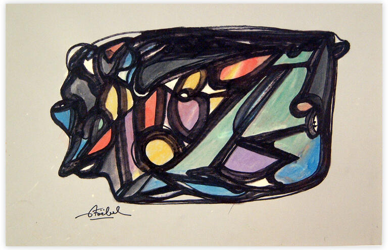 Catalogue raisonné, Edgar Stoëbel, abstract — 