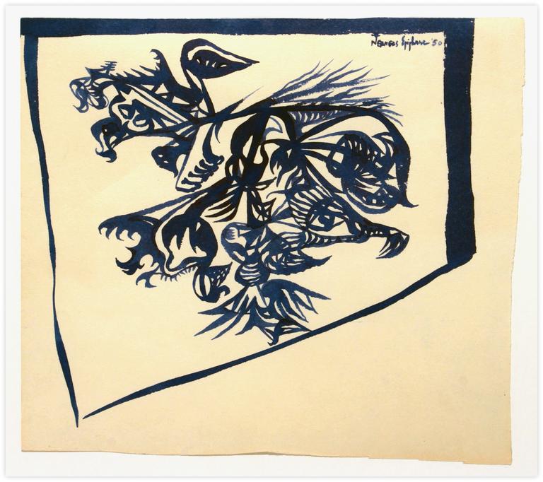 Catalogue raisonné, Jean-Jacques Lebel, Sans titre - 1959