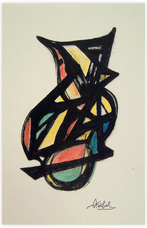 Catalogue raisonné, Edgar Stoëbel, abstract — 