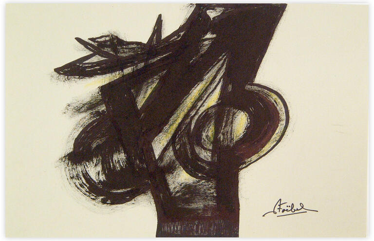 Catalogue raisonné, Edgar Stoëbel, abstract — 