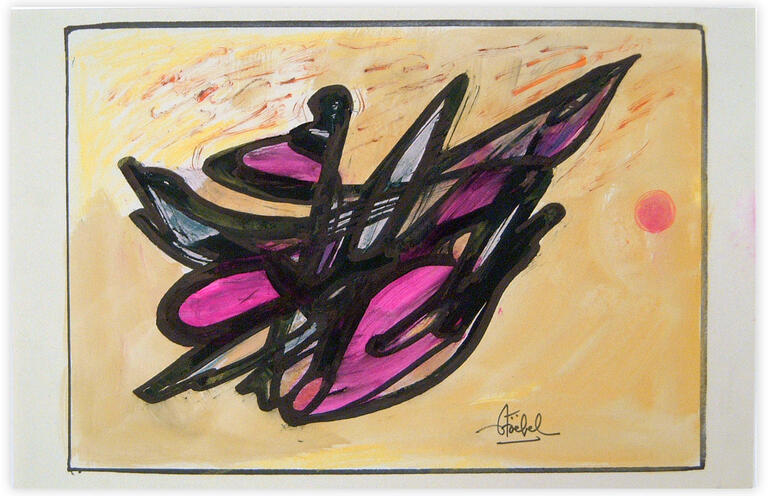 Catalogue raisonné, Edgar Stoëbel, "papillon et l'astre" — 