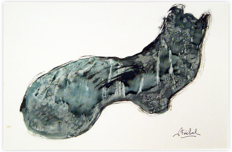 Catalogue raisonné, Edgar Stoëbel, "shadow in green" — 