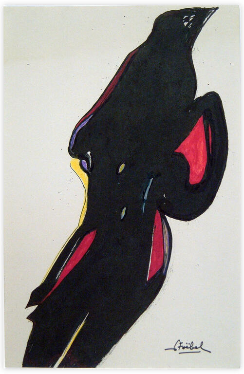 Catalogue raisonné, Edgar Stoëbel, "oiseau émergeant" — 