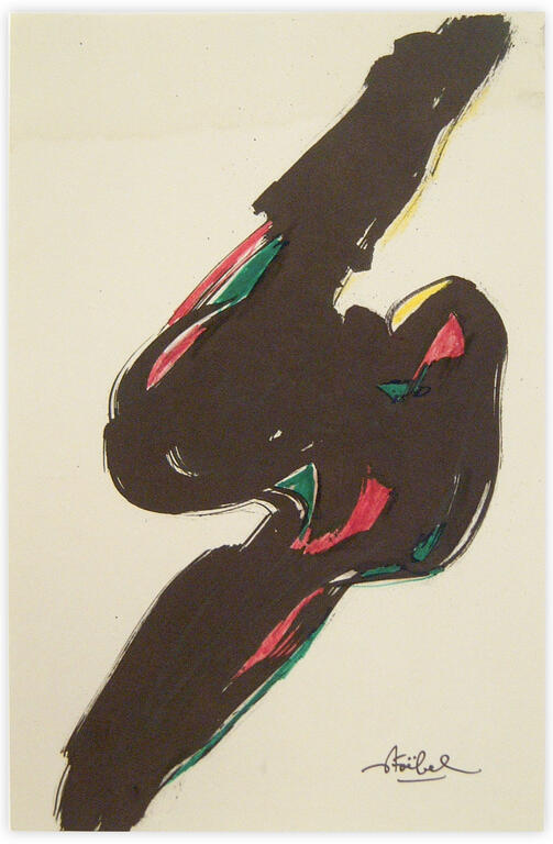 Catalogue raisonné, Edgar Stoëbel, abstract — 