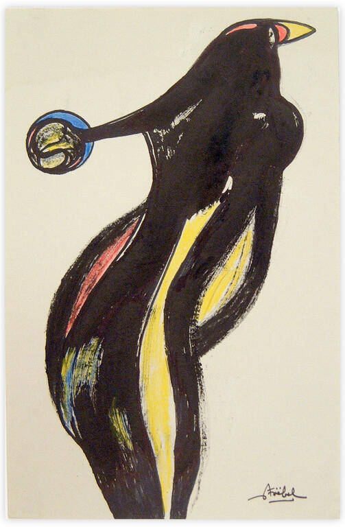 Catalogue raisonné, Edgar Stoëbel, "femme-oiseau" — 
