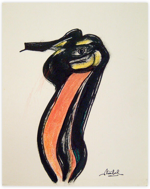 Catalogue raisonné, Edgar Stoëbel, abstract - with the eye — 