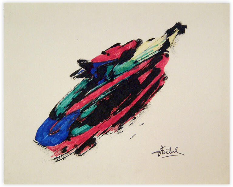 Catalogue raisonné, Edgar Stoëbel, abstract — 