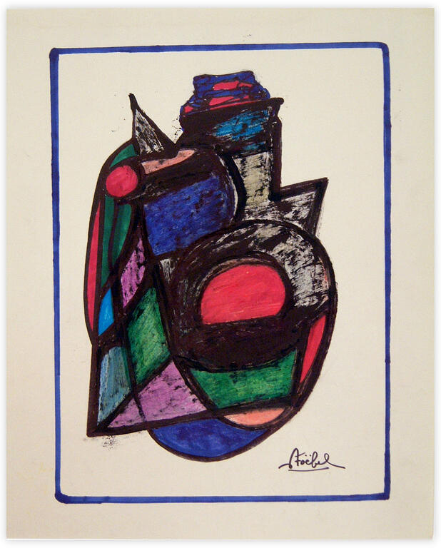 Catalogue raisonné, Edgar Stoëbel, abstract — 