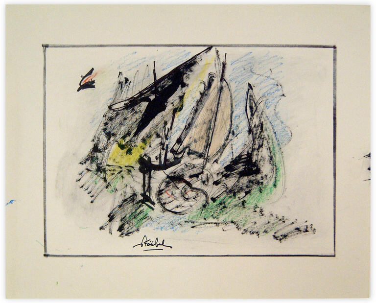 Catalogue raisonné, Edgar Stoëbel, voiles en mer — 