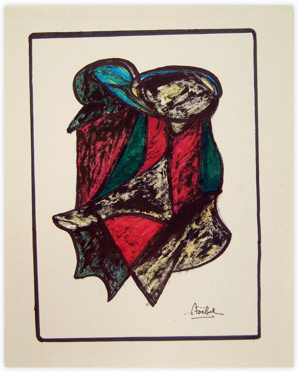 Catalogue raisonné, Edgar Stoëbel, abstract — 