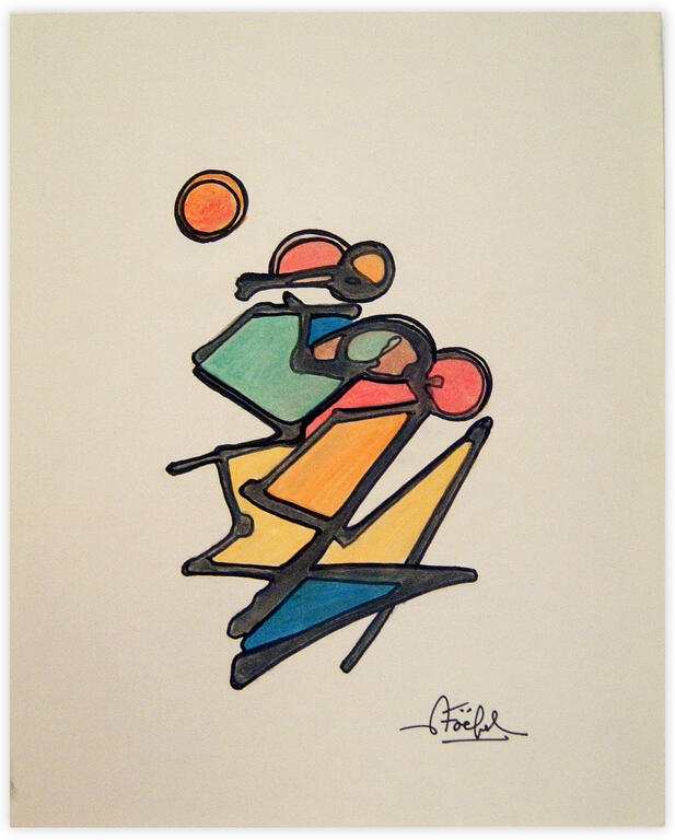 Catalogue raisonné, Edgar Stoëbel, abstract - "détachement" — 