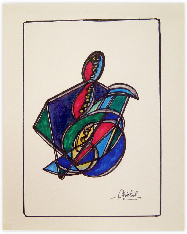 Catalogue raisonné, Edgar Stoëbel, abstract — 