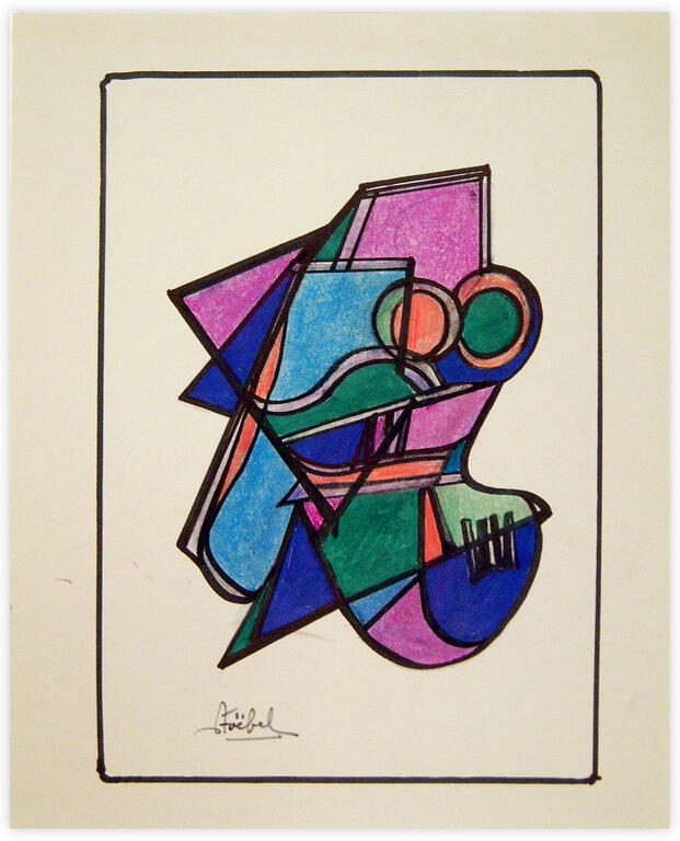 Catalogue raisonné, Edgar Stoëbel, abstract — 