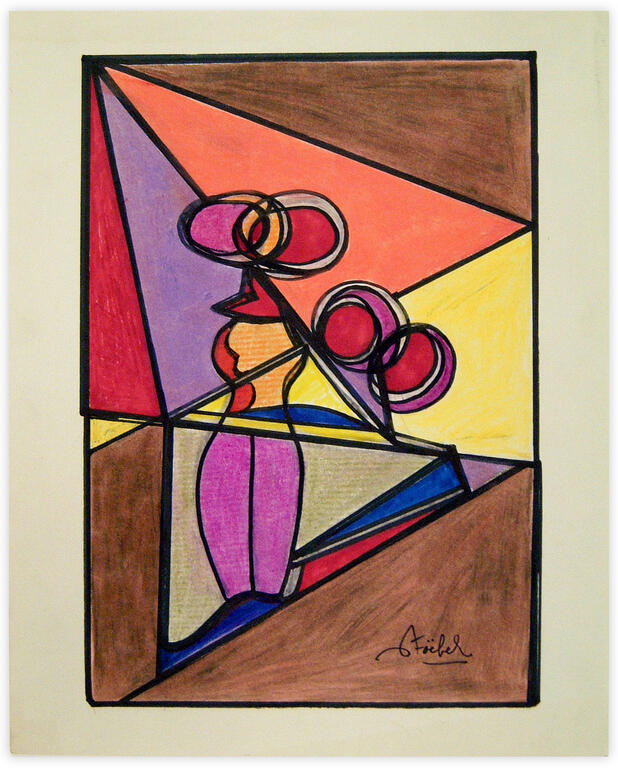 Catalogue raisonné, Edgar Stoëbel, abstract — 