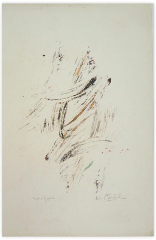 Catalogue raisonné, Edgar Stoëbel, abstract - monotype — 