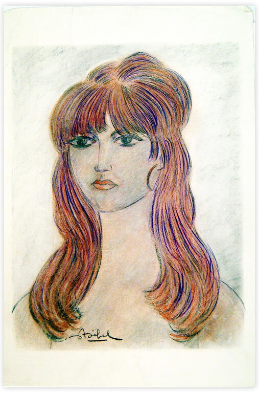 Catalogue raisonné, Edgar Stoëbel, portrait de femme (buste) — 