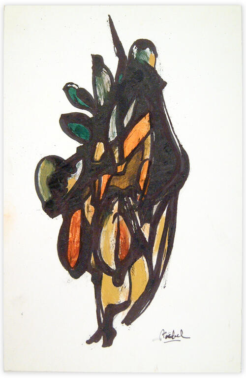 Catalogue raisonné, Edgar Stoëbel, abstract character — 