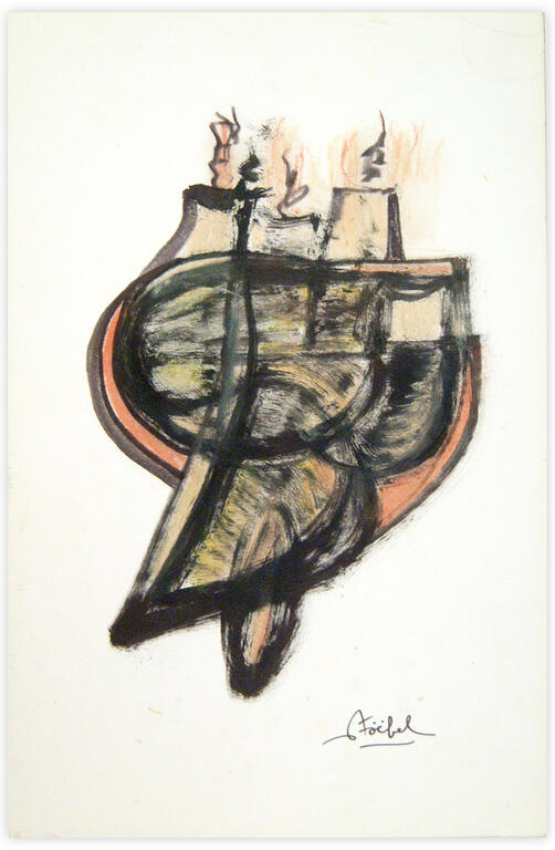 Catalogue raisonné, Edgar Stoëbel, abstract — 