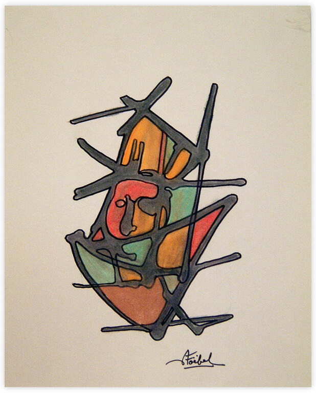 Catalogue raisonné, Edgar Stoëbel, abstract — 