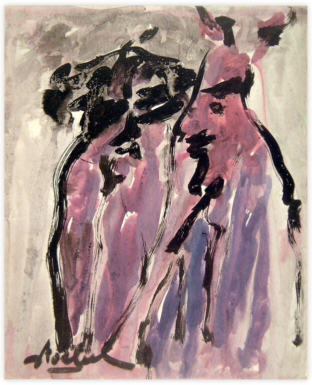 Catalogue raisonné, Edgar Stoëbel, homme et femme — 