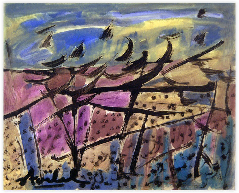 Catalogue raisonné, Edgar Stoëbel, abstract — 