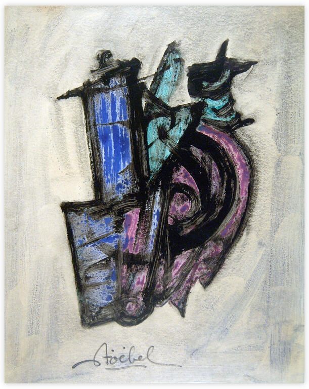 Catalogue raisonné, Edgar Stoëbel, abstract — 