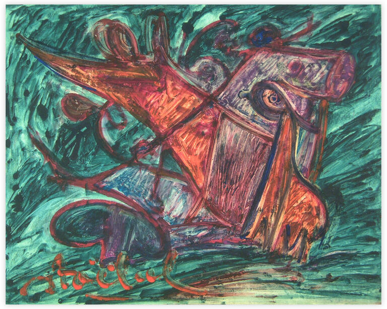 Catalogue raisonné, Edgar Stoëbel, criminal scene — 