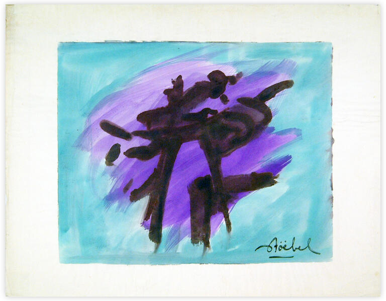 Catalogue raisonné, Edgar Stoëbel, abstract - hippique — 