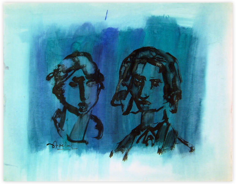 Catalogue raisonné, Edgar Stoëbel, 2 characters — 
