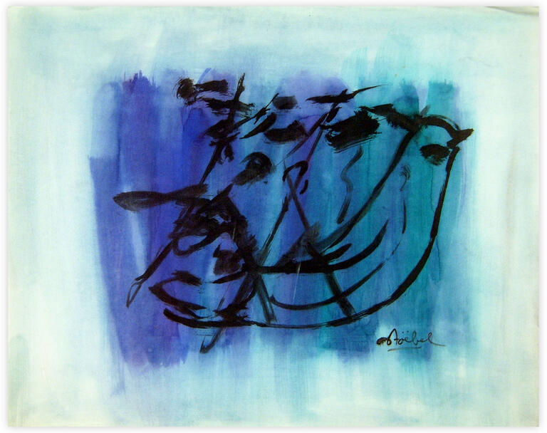 Catalogue raisonné, Edgar Stoëbel, abstract — 