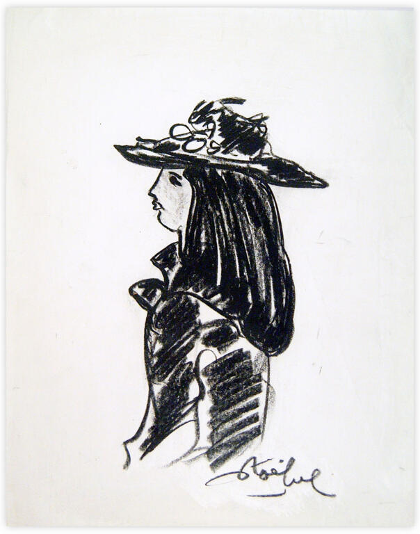 Catalogue raisonné, Edgar Stoëbel, femme — 