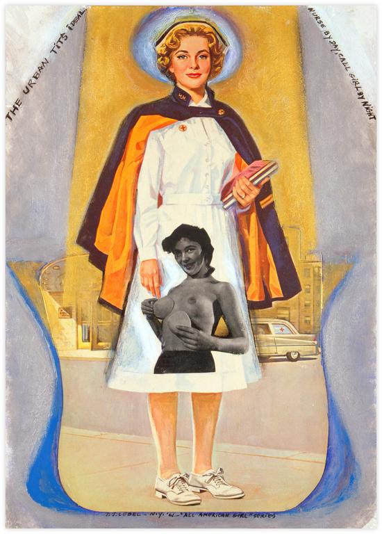 Catalogue raisonné, Jean-Jacques Lebel, Nurse by dat, call girl by night - 1961
