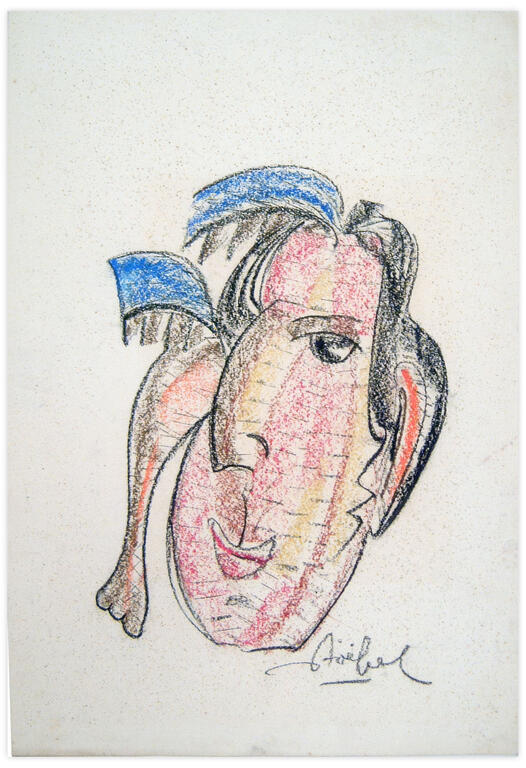 Catalogue raisonné, Edgar Stoëbel, elephant head — 