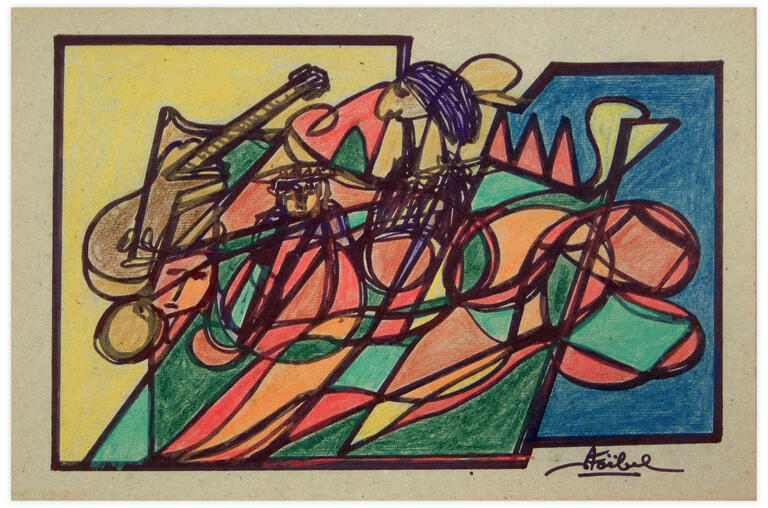 Catalogue raisonné, Edgar Stoëbel, abstract — 