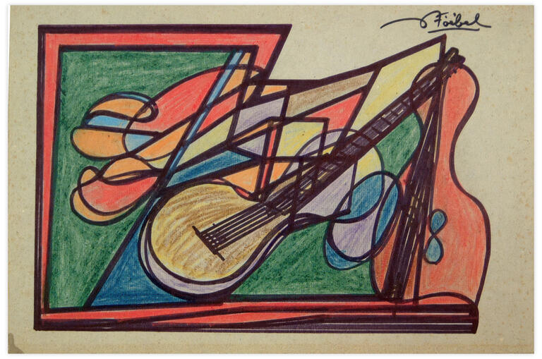 Catalogue raisonné, Edgar Stoëbel, abstract music — 