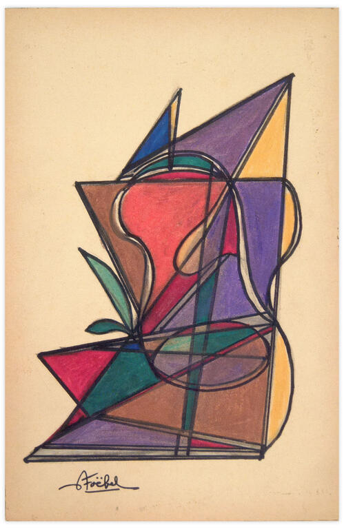 Catalogue raisonné, Edgar Stoëbel, abstract — 