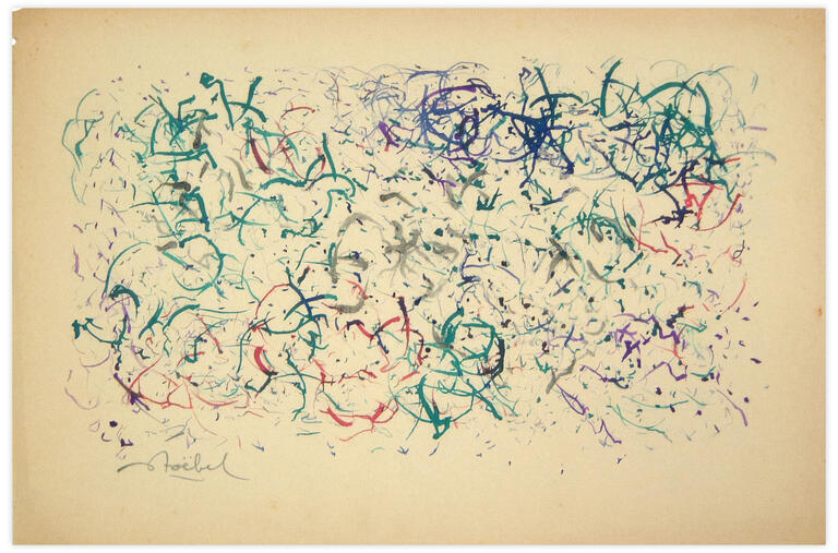 Catalogue raisonné, Edgar Stoëbel, abstract — 