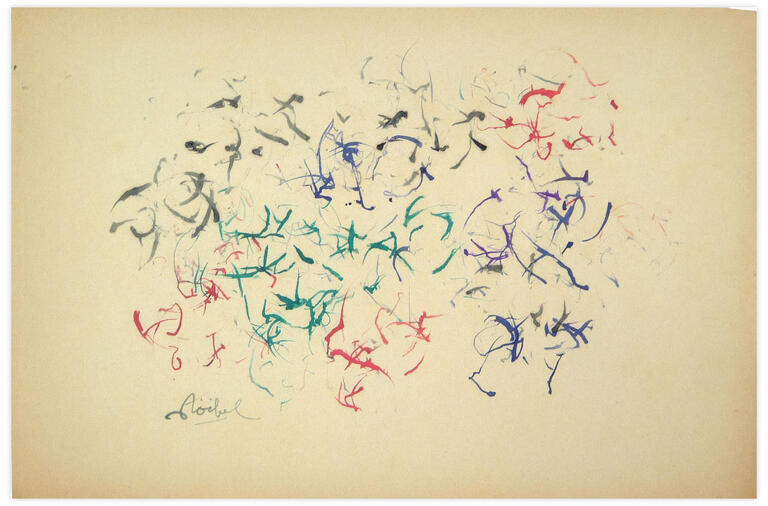 Catalogue raisonné, Edgar Stoëbel, abstract — 