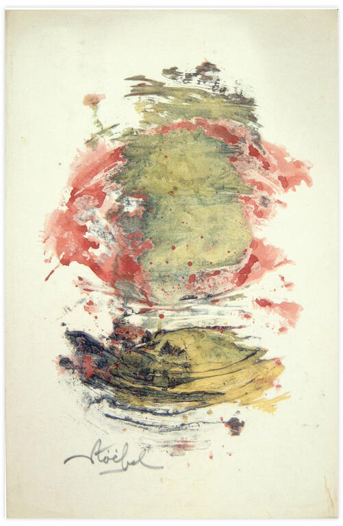 Catalogue raisonné, Edgar Stoëbel, abstract — 